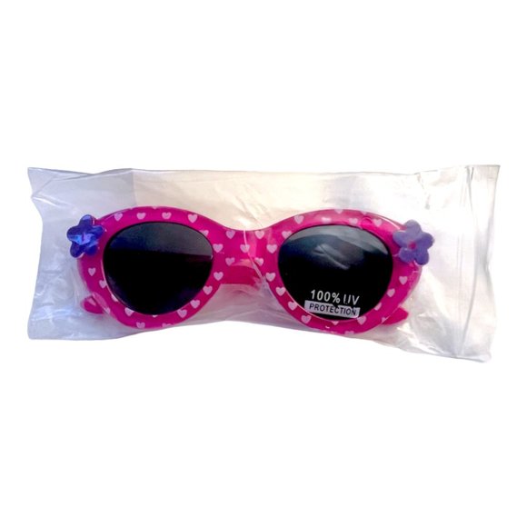 Toddler Sunglasses 100% UV Protection Kids Cute Retro Frames Set 2 Pair - Picture 7 of 14
